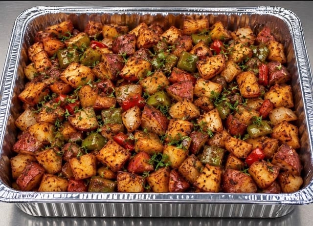 Breakfast Potatoes 1/2 Pan.