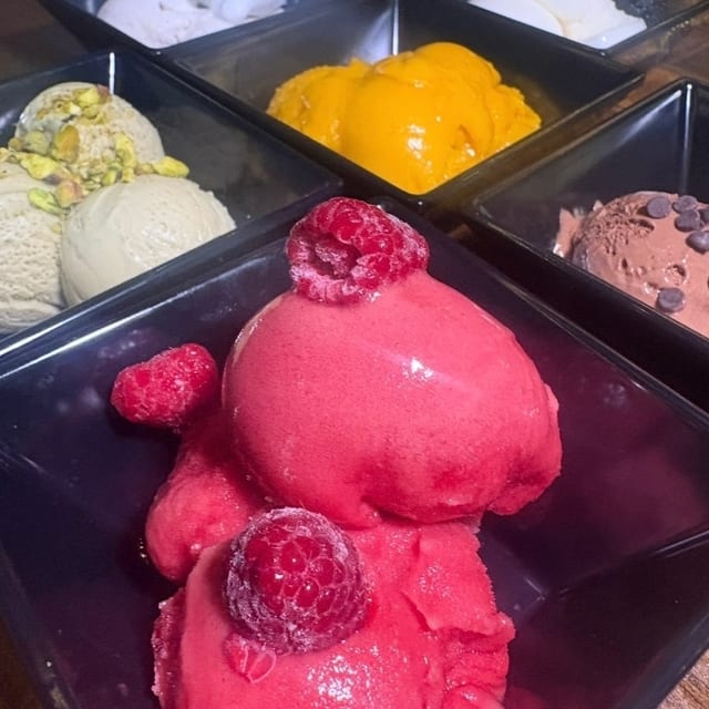 Gelato and Sorbetto.