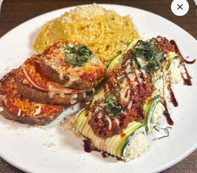 Gluten Free Entrees/Pizzas/Pastas/Dessert.