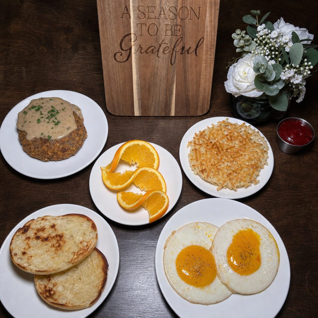 Steak and Eggs Platter.