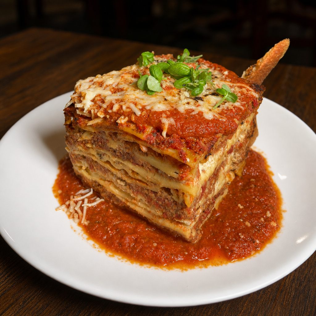 Lasagna.