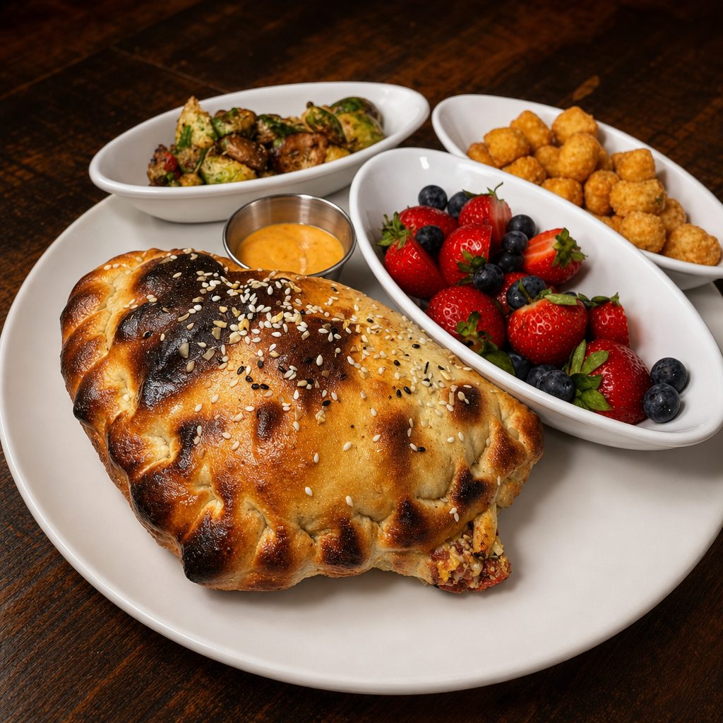 Savory Brunch Calzone.