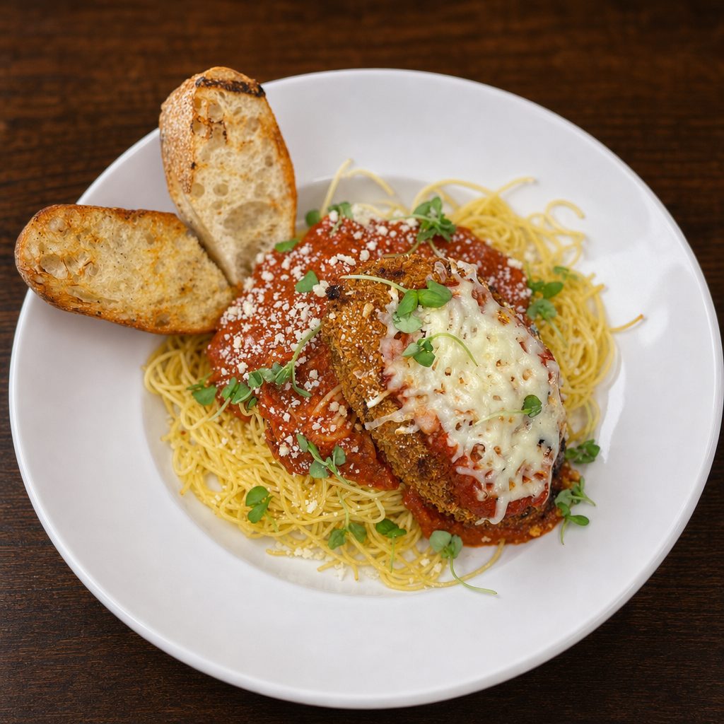 Full Tray Chicken Parmesan.