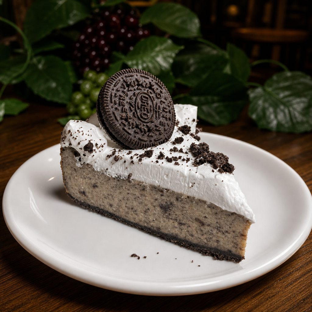 Gluten-Free Oreo Cheesecake.