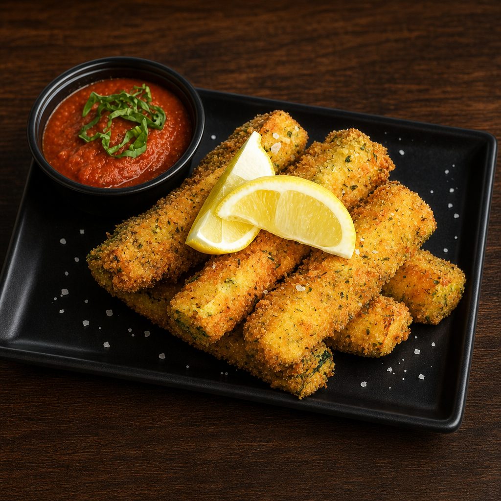 Full Tray Zucchini Sticks.