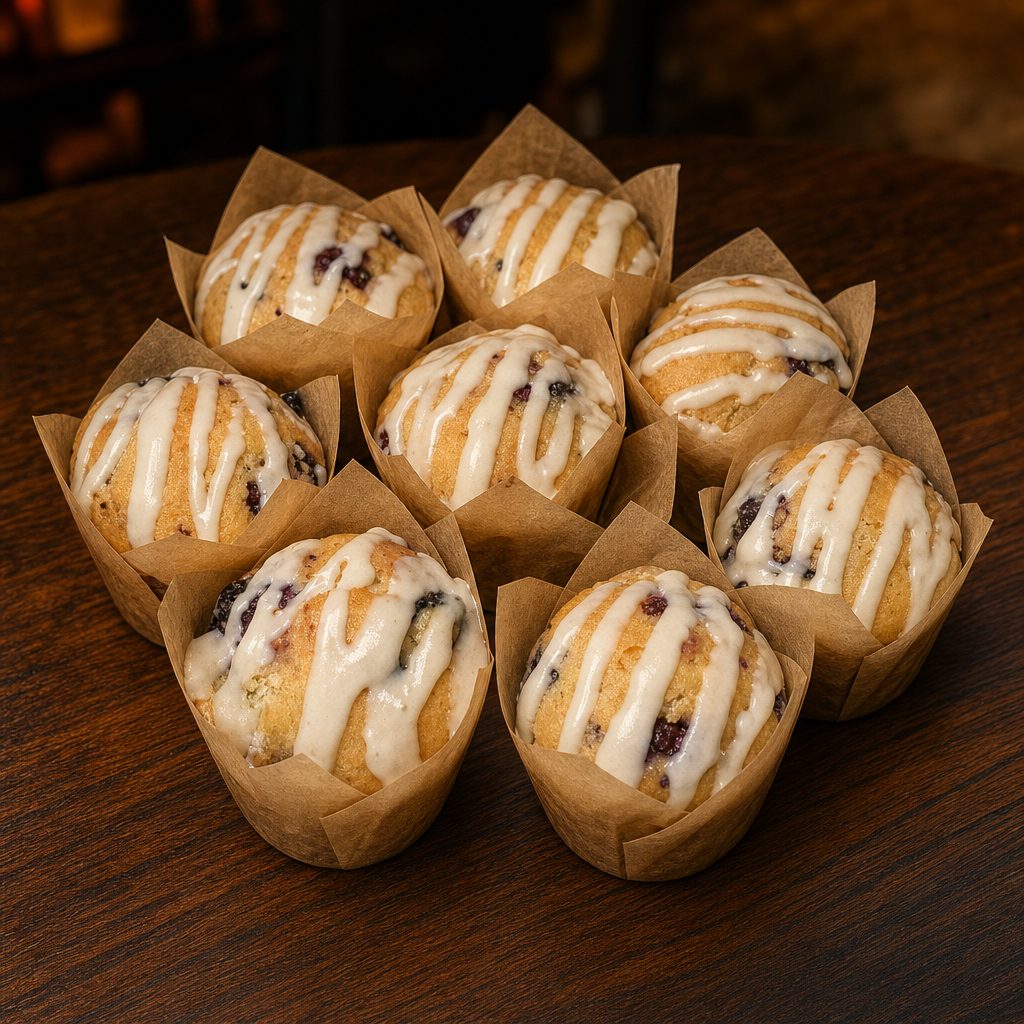 1 Lemon Blueberry Muffin.