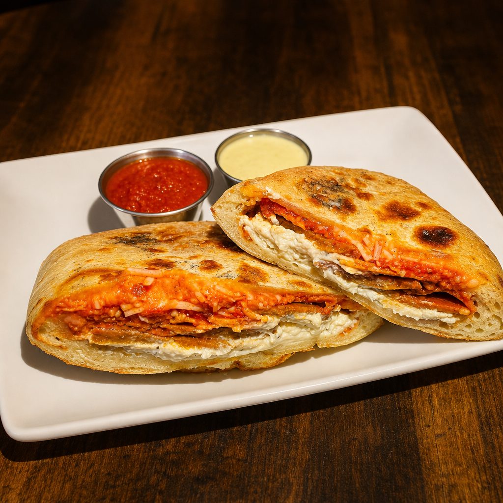 Meat Lovers Calzone.