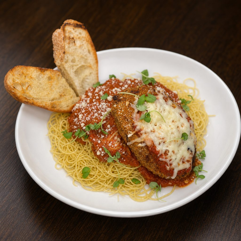 Chick'n Parmesan.