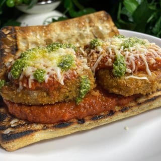 Eggplant Parm Sandwich