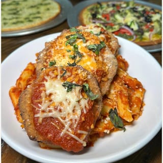 GF Gluten Free Eggplant Parmigiana