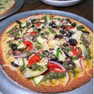 GF Gluten Free Pesto White Veggie Delight