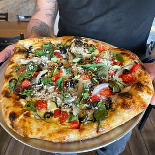 Pesto White Veggie Delight