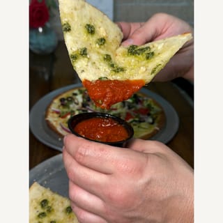 GF Gluten Free Garlic Flat Bread