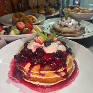 Mascarpone Pancakes
